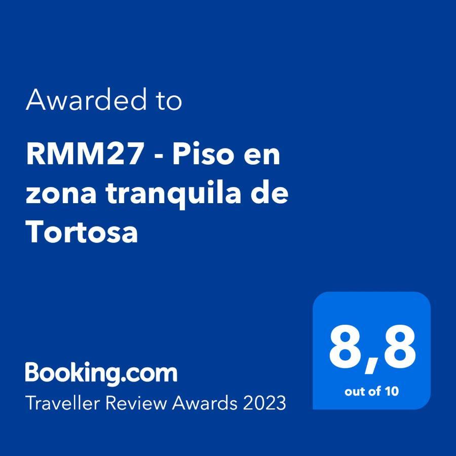 Rmm27 - Piso En Zona Tranquila De Tortosa 아파트 외부 사진